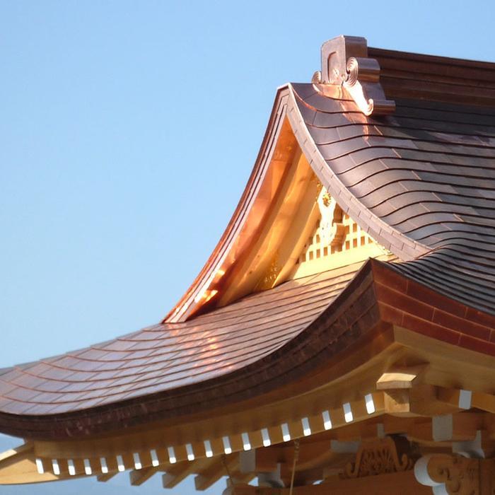 銅屋面、銅瓦、金屬屋面